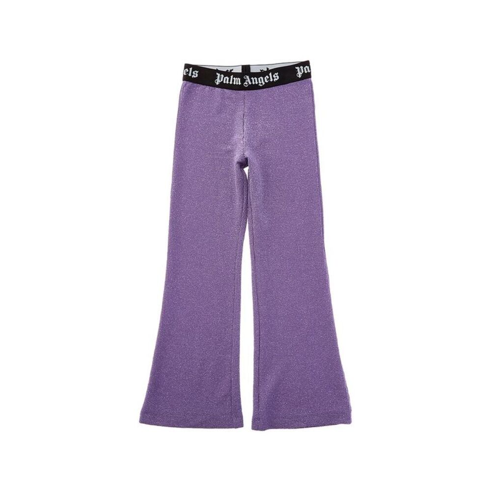 Palm Angels Girls  Knit Pant, Purple